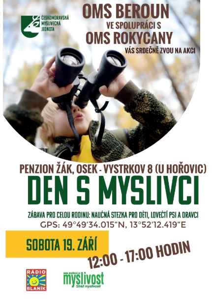 DEN S MYSLIVCI 19.9.2026